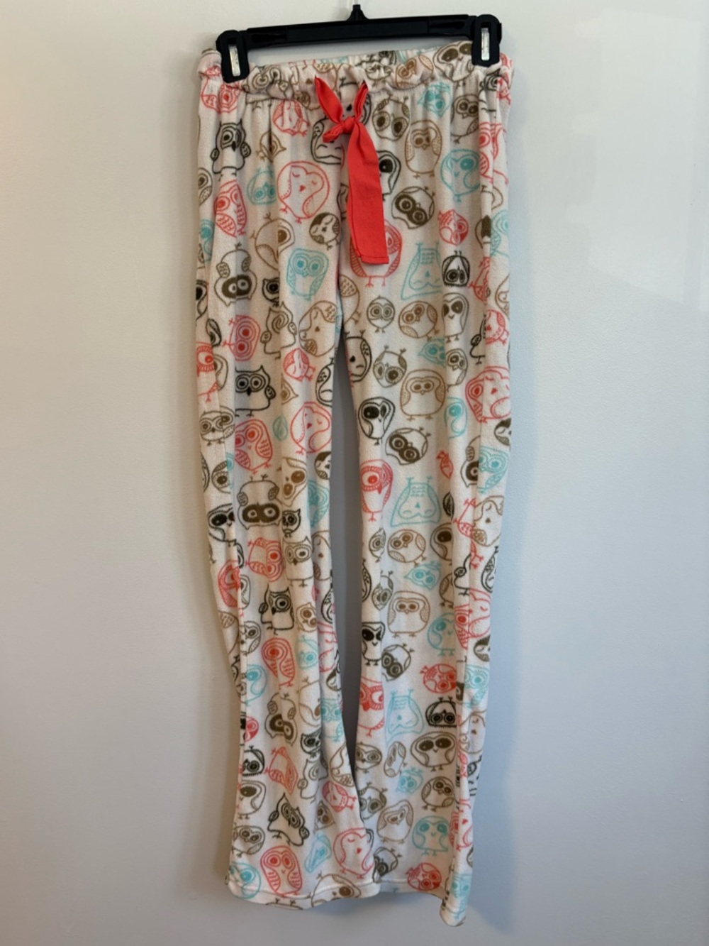 Owl Lounge Pajama Pants Drawstring Fleece PJ Bottoms by Ardene Size S/P Small